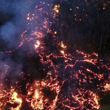 VIDEO: Volcanic eruption leads to emergency in Hawaii