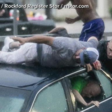 VIDEO: Flash flood emergency hits Midwest after severe storms