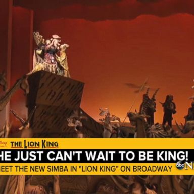 VIDEO: The Lion King on Broadway welcomes new 'Simba'