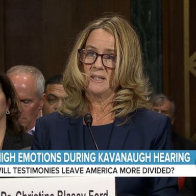 VIDEO: High emotions during Kavanaugh hearing