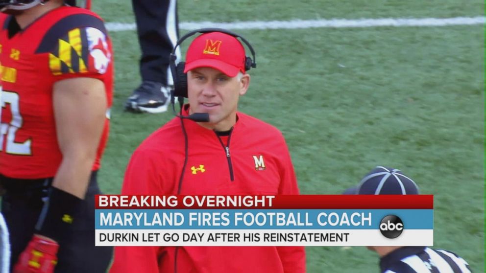 Start Here University Of Maryland Fires Head Football Coach