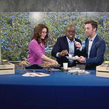 VIDEO: It's National Blueberry Pancake Day!