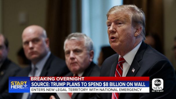 Video 'Start Here' Podcast: Trump To Declare National Emergency - ABC News