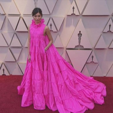 VIDEO: Oscars red carpet fashion