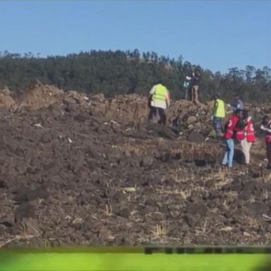 VIDEO: An Ethiopian Airlines Boeing 737 Max 8 plane crashed killing everyone on board