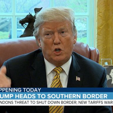 VIDEO: Trump reverses course on border shutdown