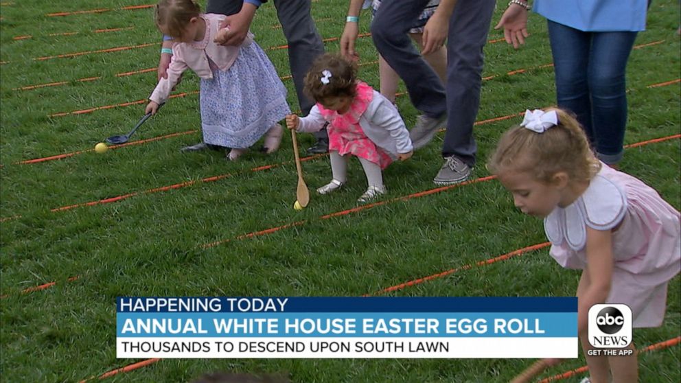 White House Easter Egg Roll preview Video ABC News