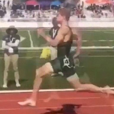 VIDEO: High schooler setting sprint records