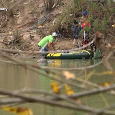 VIDEO: 10-month-old baby dies after migrant family's raft capsizes in Rio Grande