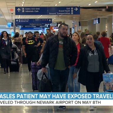 VIDEO: Measles patient may have exposed travelers