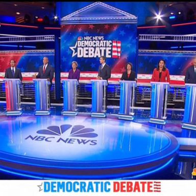 VIDEO: Democrats take to stage for 1st debate