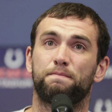 VIDEO: Andrew Luck retires from the NFL