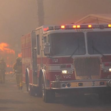 VIDEO: California fires raging