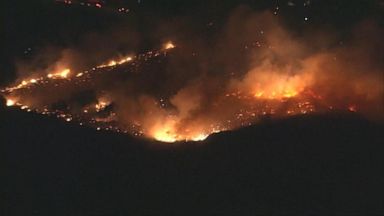 VIDEO: New wildfires force evacuations in Southern California