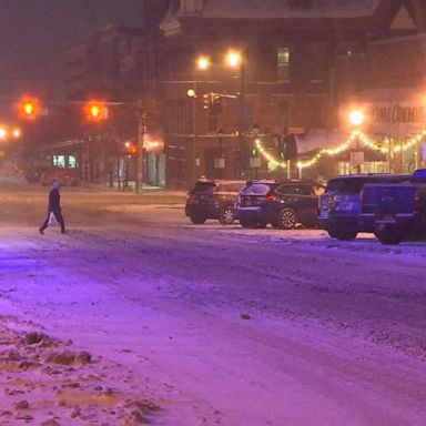 VIDEO: Wintry weather from Texas to Maine