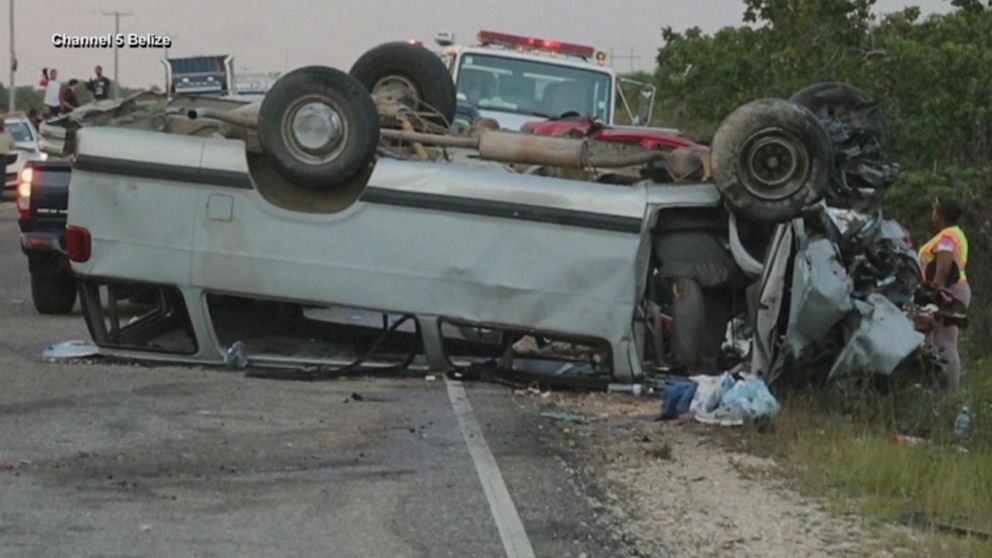 2 Americans killed in head-on car crash in Belize Video ...