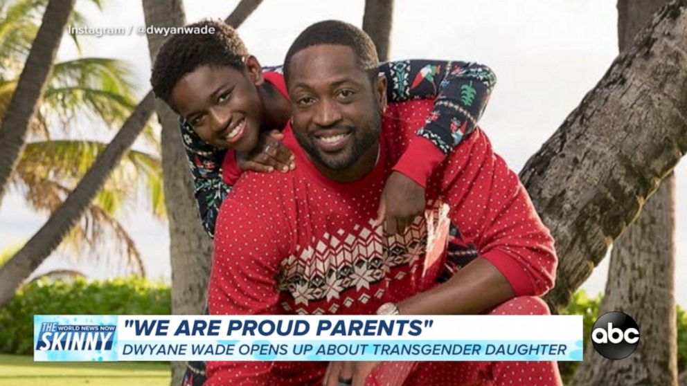 Video Dwyane Wade Opens Up About Transgender Daughter Abc News 