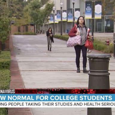 VIDEO: College students and coronavirus