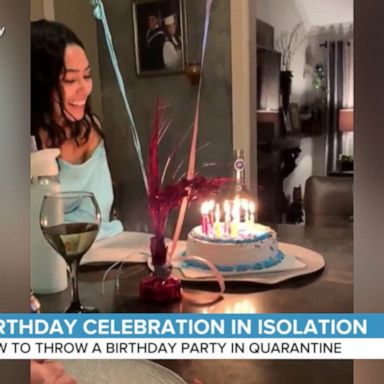 VIDEO: Birthdays in quarantine