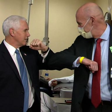 VIDEO: Vice President Pence criticized for not wearing mask