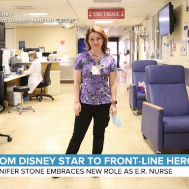 VIDEO: From Disney star to frontline hero