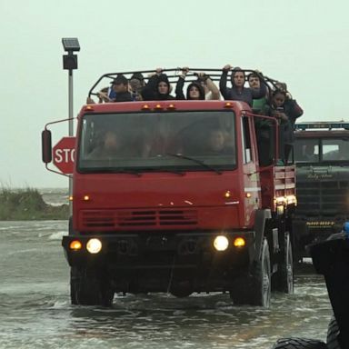 VIDEO: Tropical Storm Cristobal makes landfall