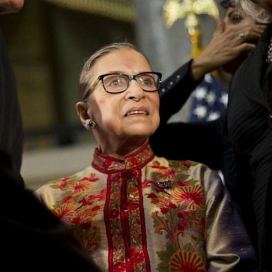 VIDEO: Ruth Bader Ginsburg hospitalized for possible infection