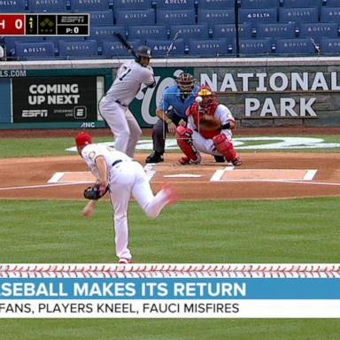 VIDEO: Baseball makes its return