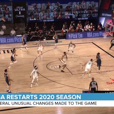 VIDEO: NBA season restarts