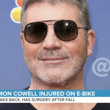 VIDEO: Simon Cowell injured