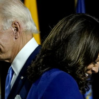 VIDEO: Joe Biden and Kamala Harris make 1st appearance as running mates