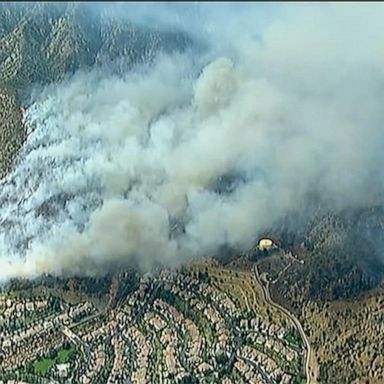 VIDEO: Fires raging in the West