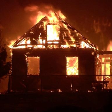 VIDEO: Lightning strikes spark new fires in California