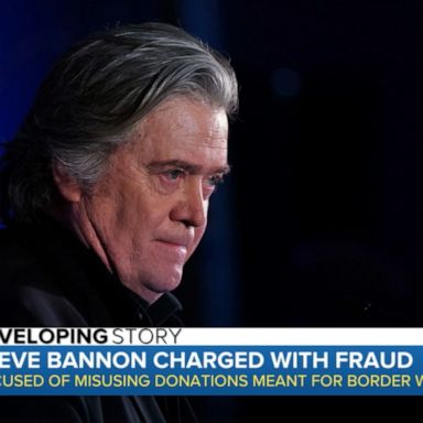 VIDEO: Steve Bannon charged