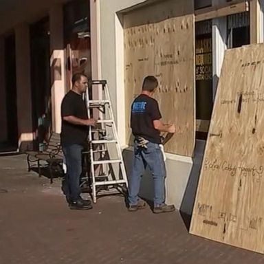 VIDEO: Texas and Louisiana brace for Tropical Storm Laura