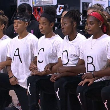 VIDEO: Sports world unites in protest of Jacob Blake shooting