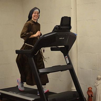 VIDEO: Nun runs full marathon