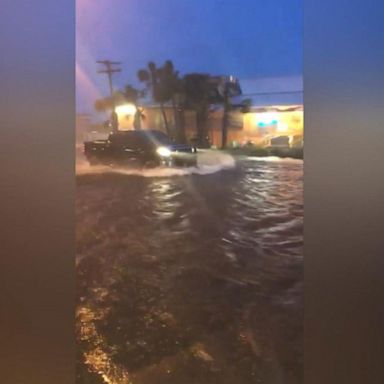 VIDEO: Hurricane Sally grows into Category 2 storm overnight