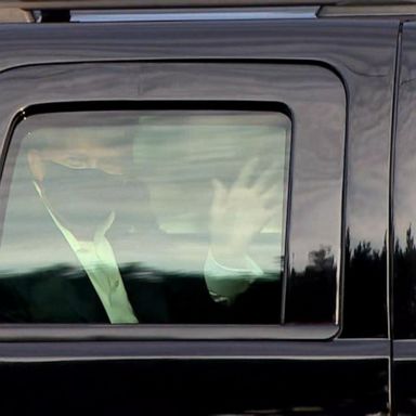 VIDEO: President Trump under fire for leaving hospital, waving at supporters