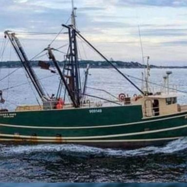 VIDEO: 4 fishermen missing off New England