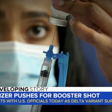 VIDEO: Pfizer to meet with health officials over possible 3rd COVID vaccine shot