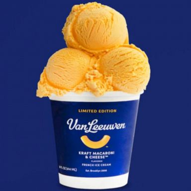 VIDEO: Macaroni and cheese ice cream