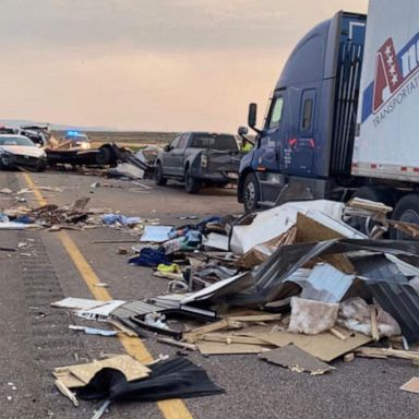 VIDEO: Flash floods, wildfires and sandstorms in the West