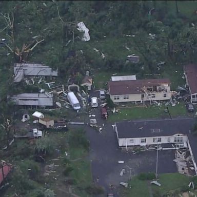 VIDEO: Severe storms spawn tornadoes in at least 3 states