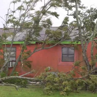 VIDEO: Hurricane Nicholas makes landfall along Texas coast