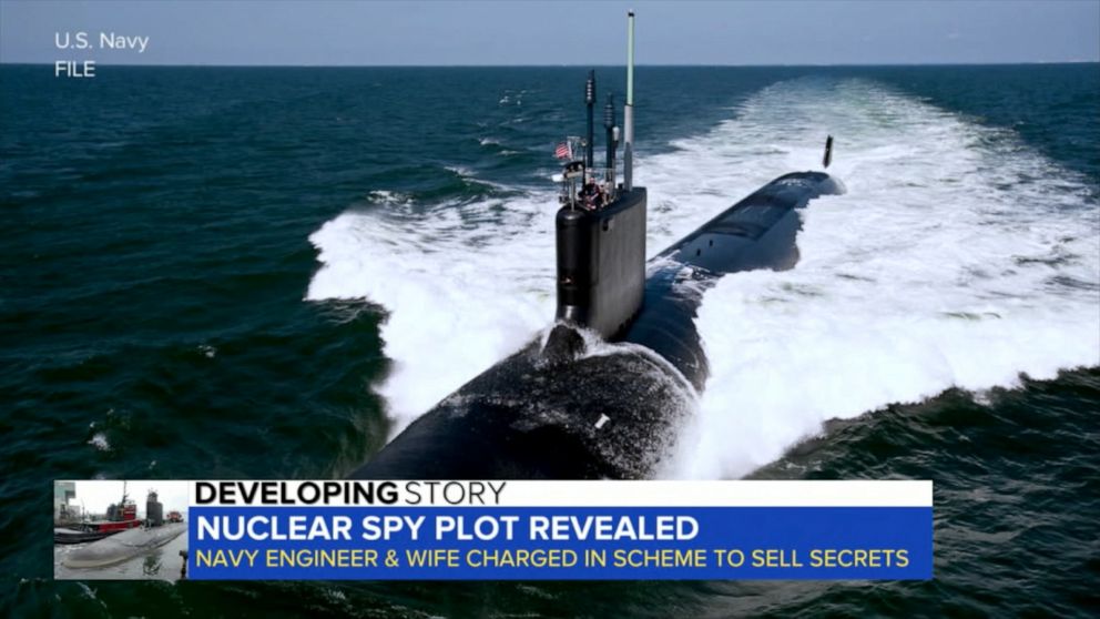 Navy nuclear engineer charged in alleged espionage plot | GMA