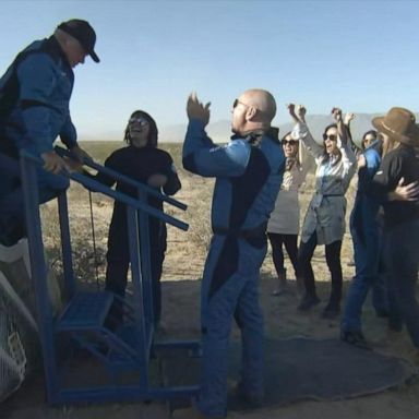 VIDEO: William Shatner returns from space