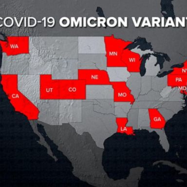 VIDEO: Omicron variant in 17 states