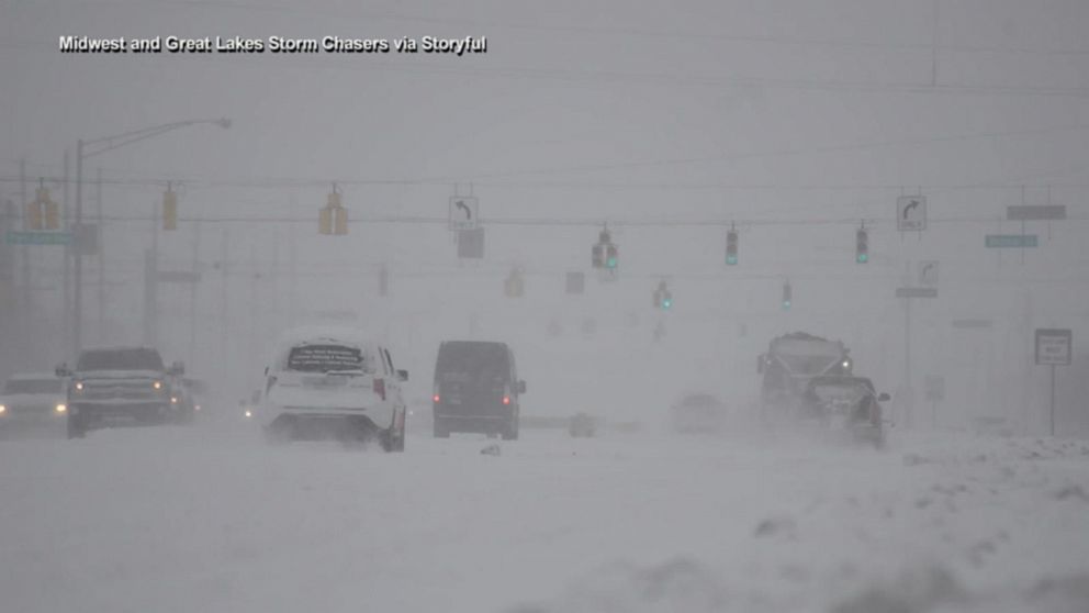 Video Massive winter storms heads into the Northeast - ABC News