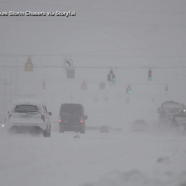 VIDEO: Massive winter storms heads into the Northeast